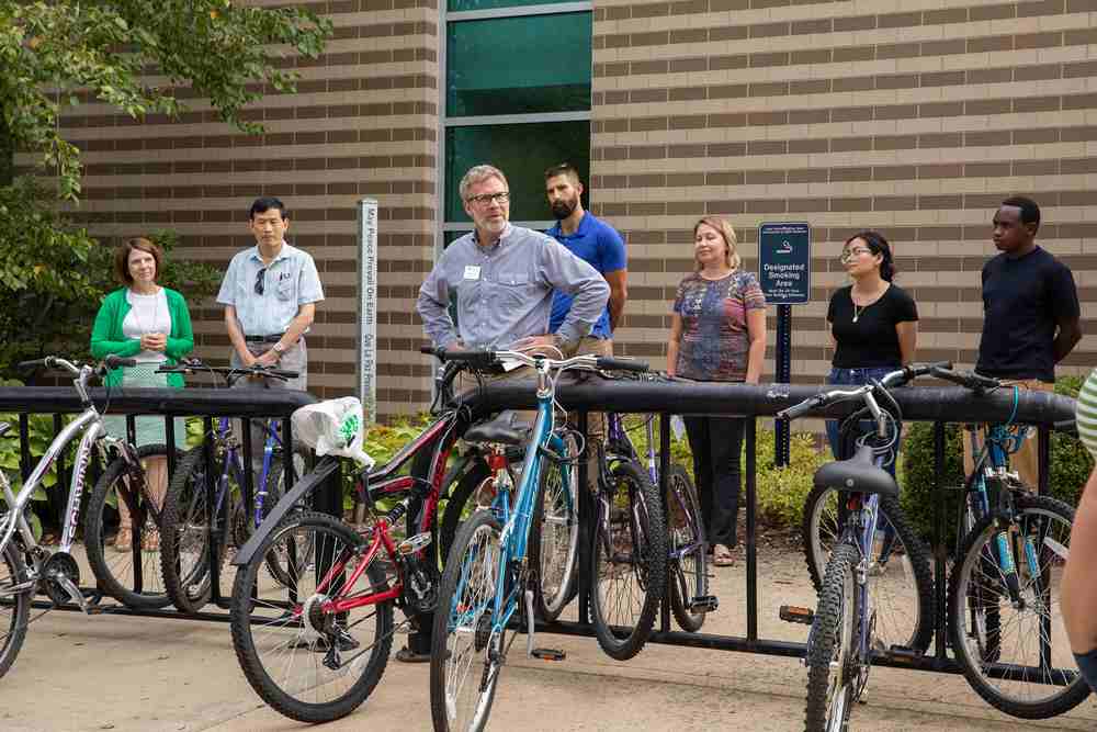 Brooks College rededicates peace pole